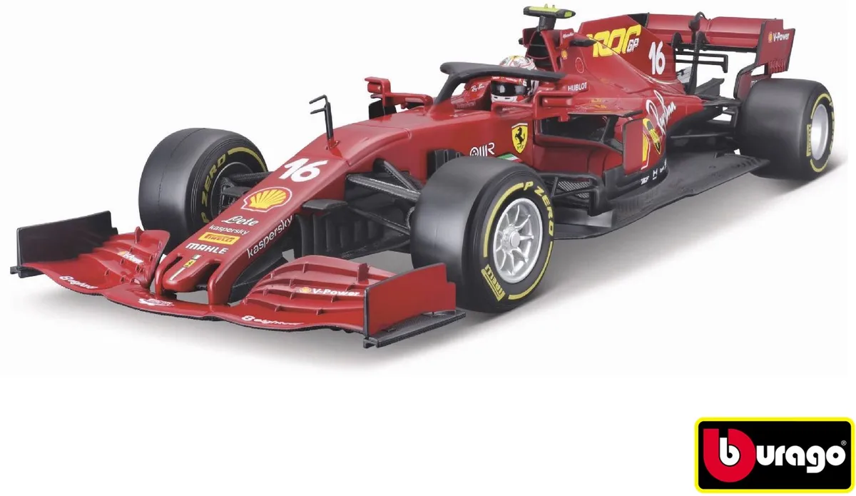 Ferrari SF1000 #16 C. Leclerc Austrian GP 2020 - 1:18 van Bburago in Meerkleurig – productfoto