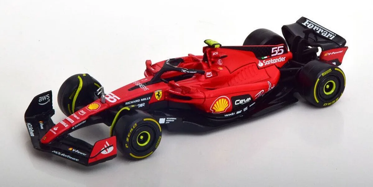 Colorbaby Metalferrari F1 Racing Sf 23 Carlos Sainz Maßstab 1:43 Auto von Bburago in Mehrfarbig – Produktfoto