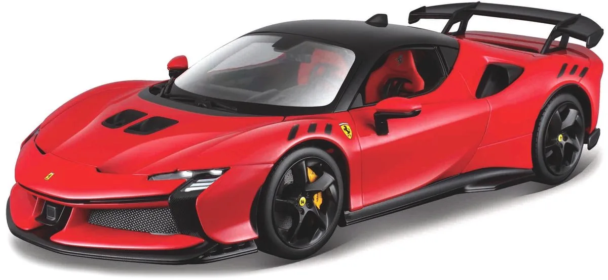 Ferrari Sf90 Xx Stradale - Modelauto - Schaal 1:18 von Bburago in Rot – Produktfoto