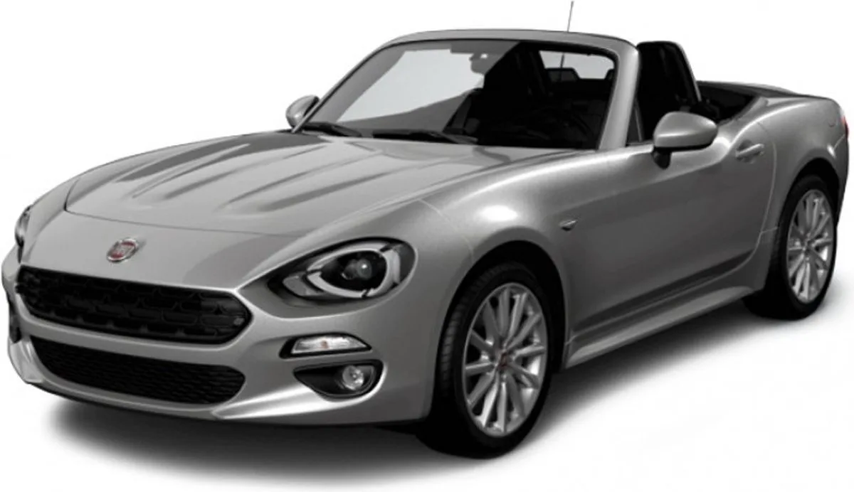 Fiat 124 Spider 1:24 by Bburago in Grey – product photo