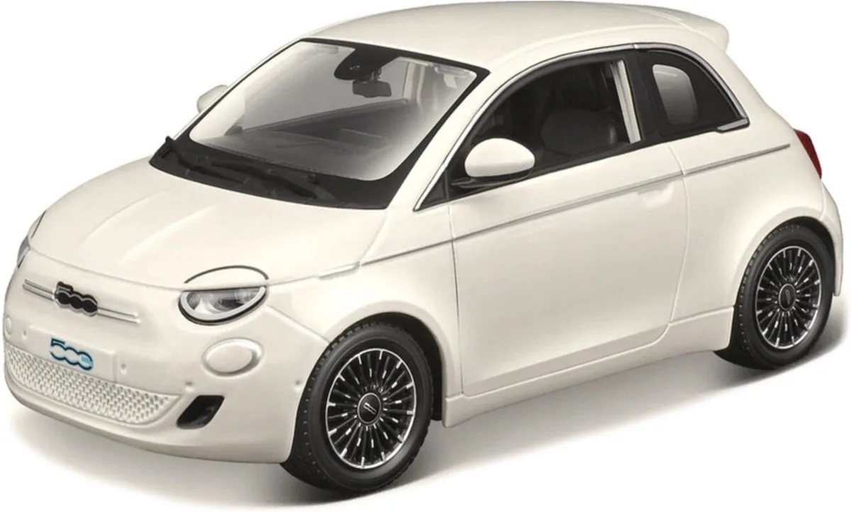 Fiat 500e 2021 - Limited Edition - schaalmodel - modelauto - schaal 1:43 - collector item van Bburago in Wit – productfoto