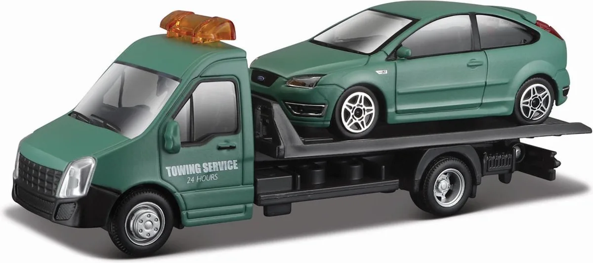 Ford Focus - Modelauto - Schaal 1:43 van Bburago in Groen – productfoto
