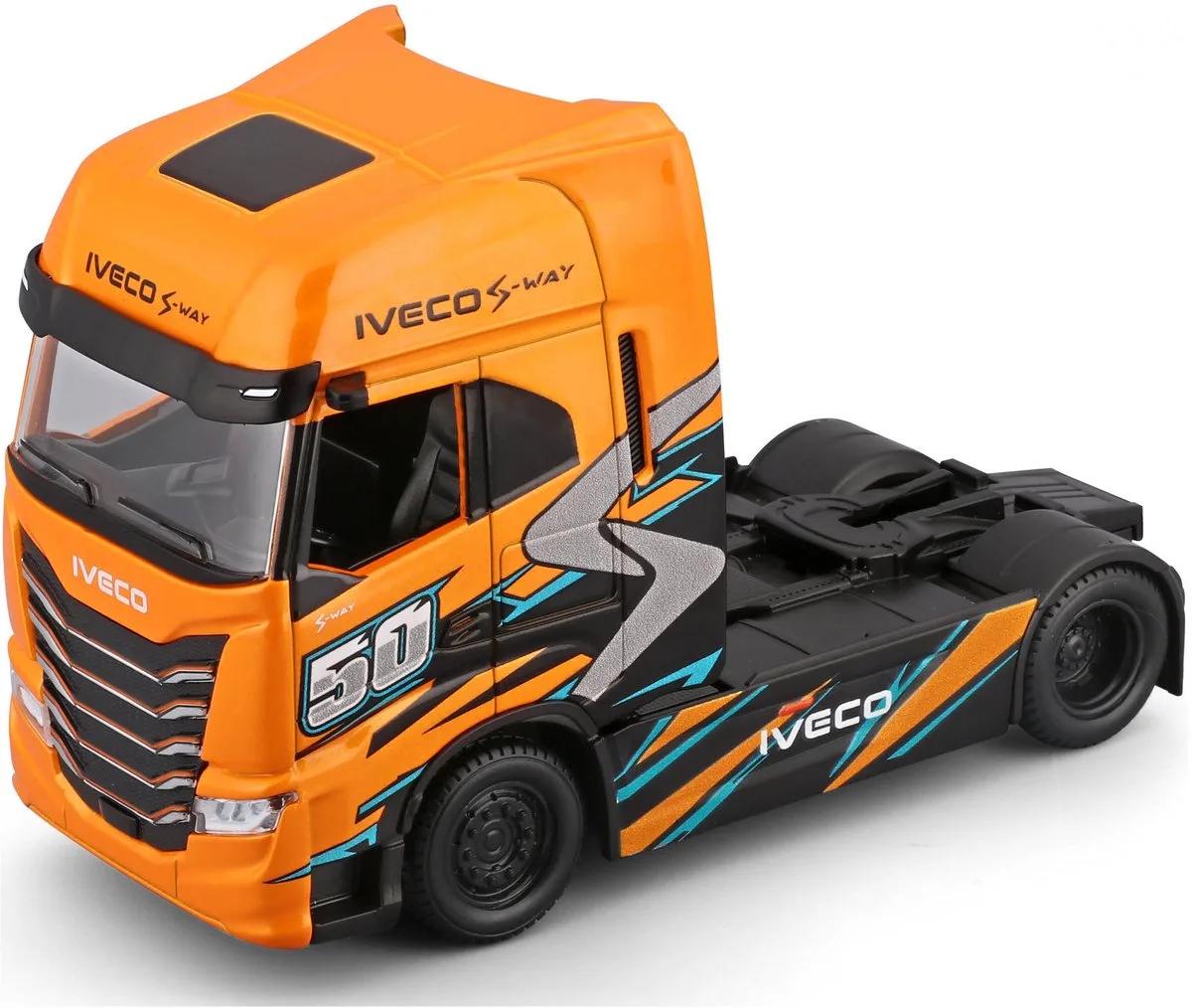 Iveco S-Way 570 - Modelauto - Schaal 1:43 by Bburago in Orange – product photo