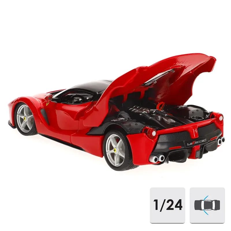 Laferrari modelauto schaalmodel 1:24 von Bburago in Rot – Produktfoto 4 von 6