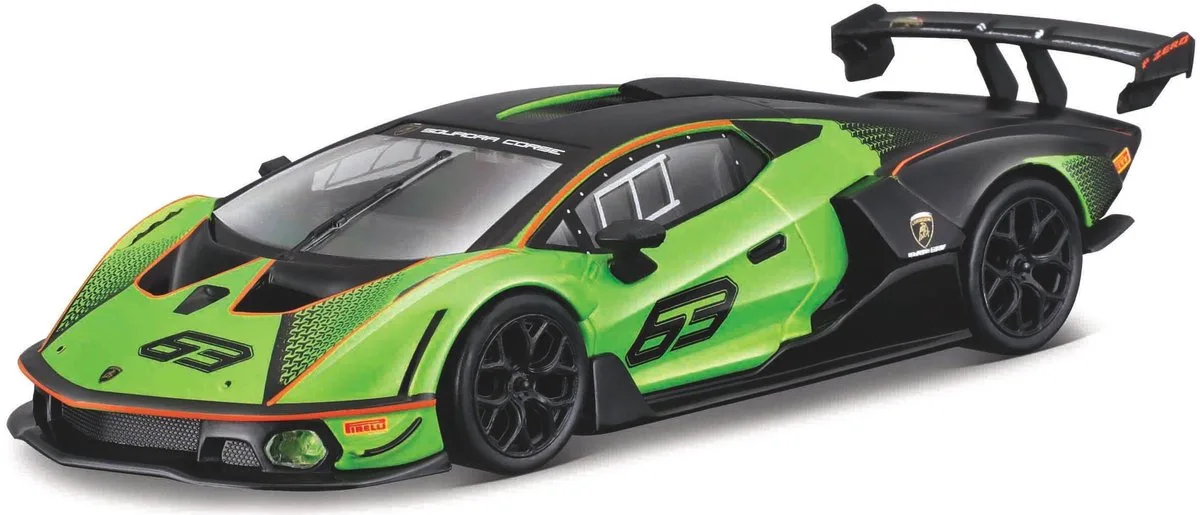 Lamborghini Essenza - Modelauto - Schaal 1:32 van Bburago in Groen, Zwart – productfoto