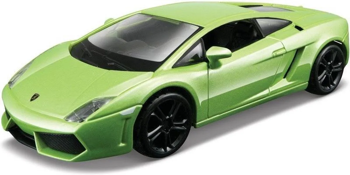 Lamborghini Gallardo LP 560-4 1/32 Bburago - Modelauto - Schaalmodel - Modelauto - Miniatuurauto - Miniatuur autos de Bburago en Vert – photo du produit