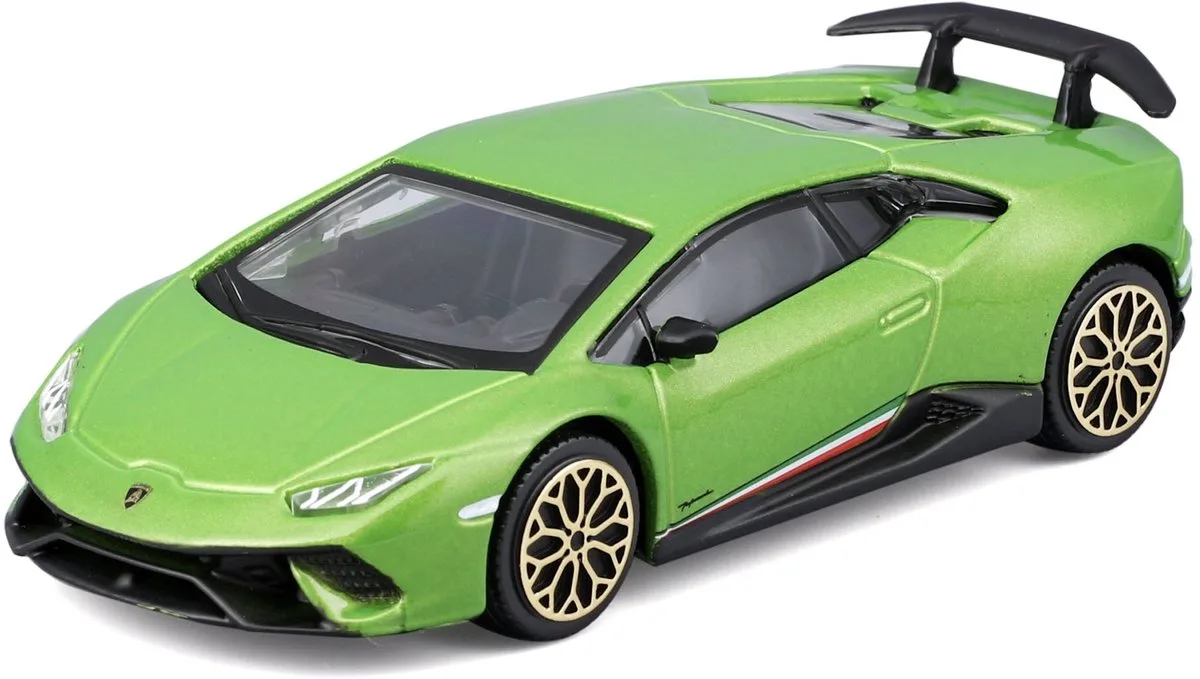 Lamborghini Huracán Performante - schaalmodel - modelauto - schaal 1:43 van Bburago in Groen – productfoto