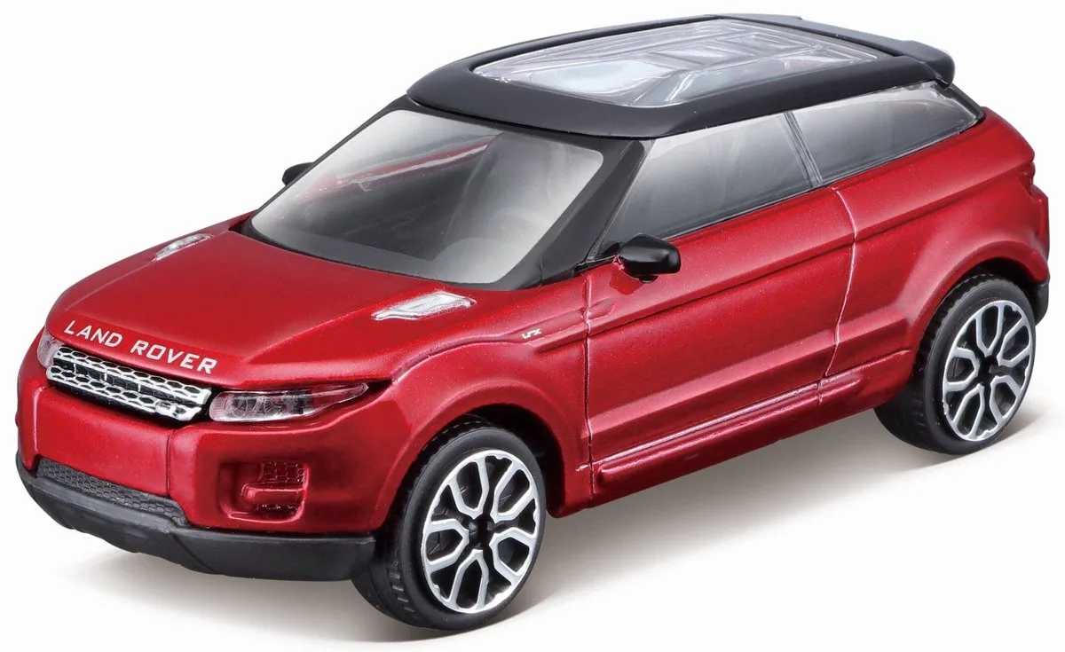 Land Rover Lrx - Modelauto - Schaal 1:43 de Bburago en Rood metalic – photo du produit