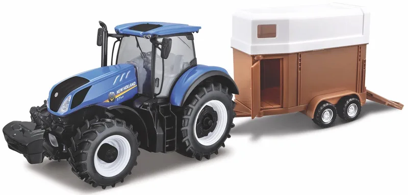 New Holland T7.315 - Modelauto - Schaal 1:32 från Bburago i Blå, Svart – produktbild