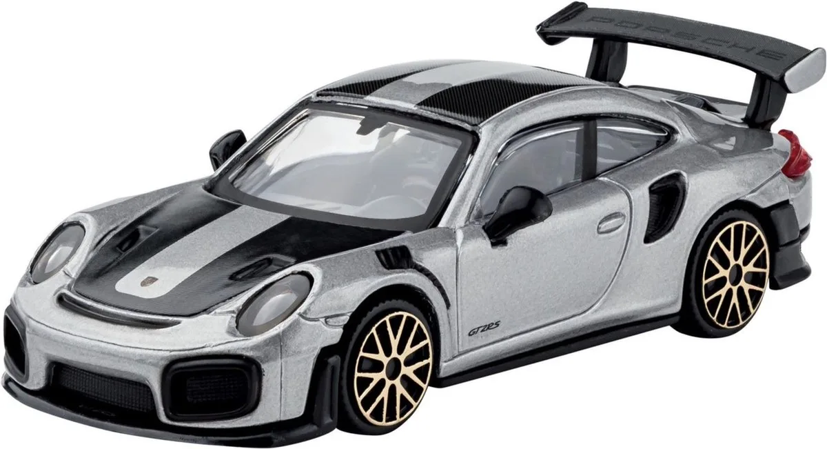 Porsche 911 GT2 RS Street Fire - schaalmodel - modelauto - schaal 1:43 de Bburago en Gris, Noir – photo du produit