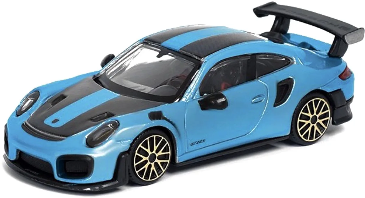 Porsche 911 - Modelauto - Schaal 1:43 från Bburago i Blå, Svart – produktbild