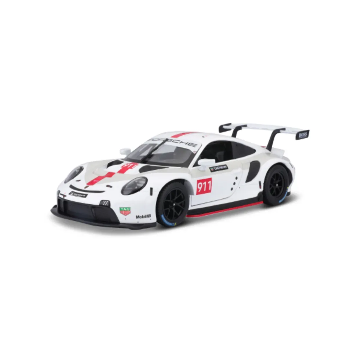 Race Porsche 911 RSR GT (2020), 1:24 fra Bburago i Hvid – produktbillede