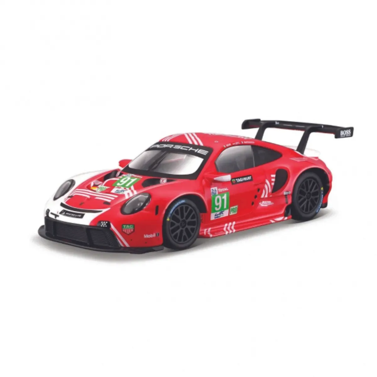 Race Porsche 911 RSR LeMans (2020), 1:24 de Bburago en Rouge – photo du produit