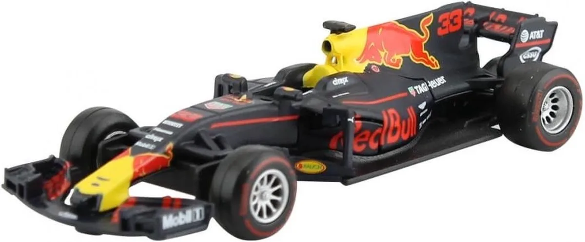 Red Bull Racing Aston Martin RB13 Max Verstappen (10 cm) 1/43 Bburago Race de Bburago en Bleu foncé – photo du produit