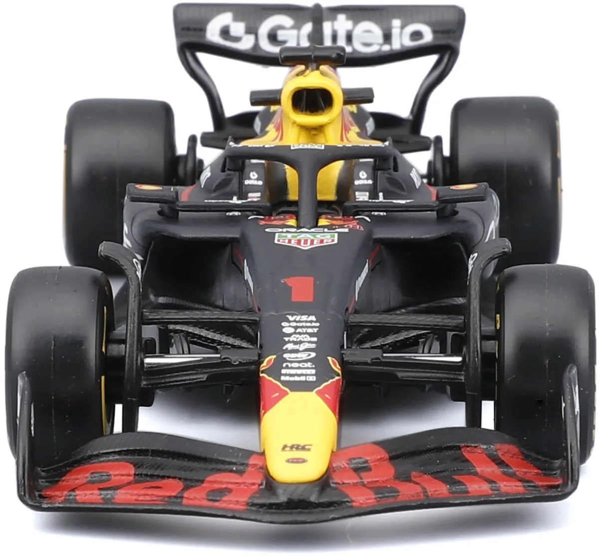 Red Bull Racing RB21 - #1 Max Verstappen - Formule 1 2025 - donkerblauw/rood/geel kleurstelling - schaalmodel - modelauto - schaal 1:43 van Bburago in Donker Blauw, Rood, Geel – productfoto