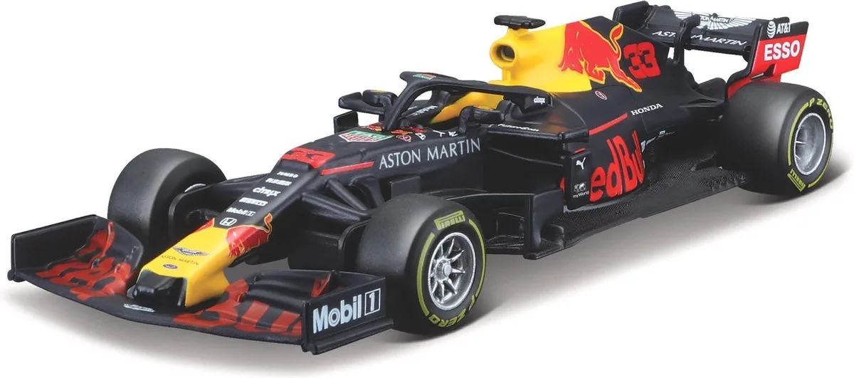 Red Bull RB15 #33 Max Verstappen Formule 1 seizoen 2019 modelauto schaalmodel 1:43 by Bburago in Multicolour – product photo