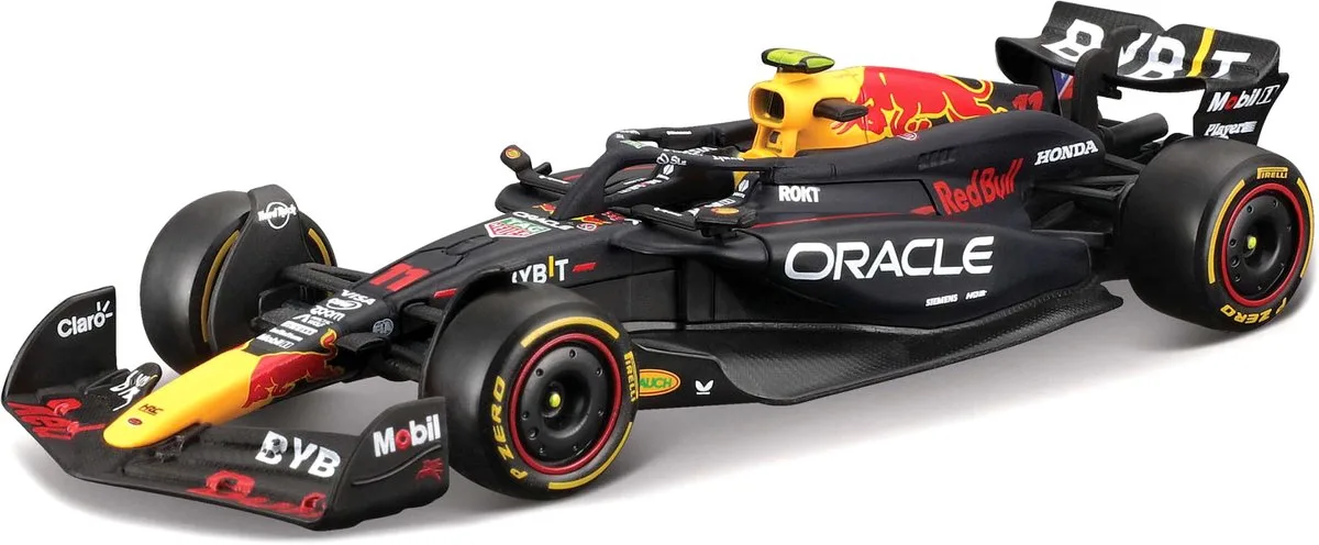 Red Bull Rb20 - Modelauto - Schaal 1:43 van Bburago in Donker blauw, Rood, Geel – productfoto