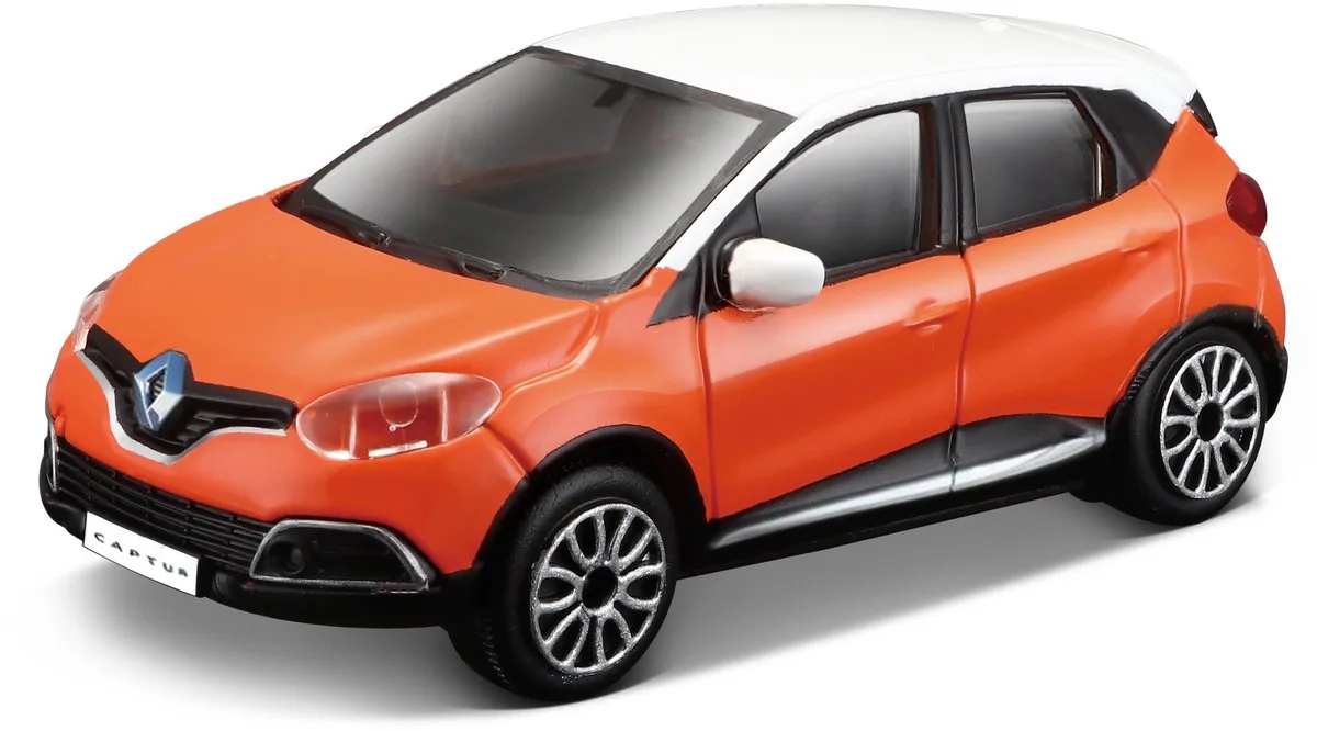 Renault Captur - Modelauto - Schaal 1:43 by Bburago in Orange, White – product photo