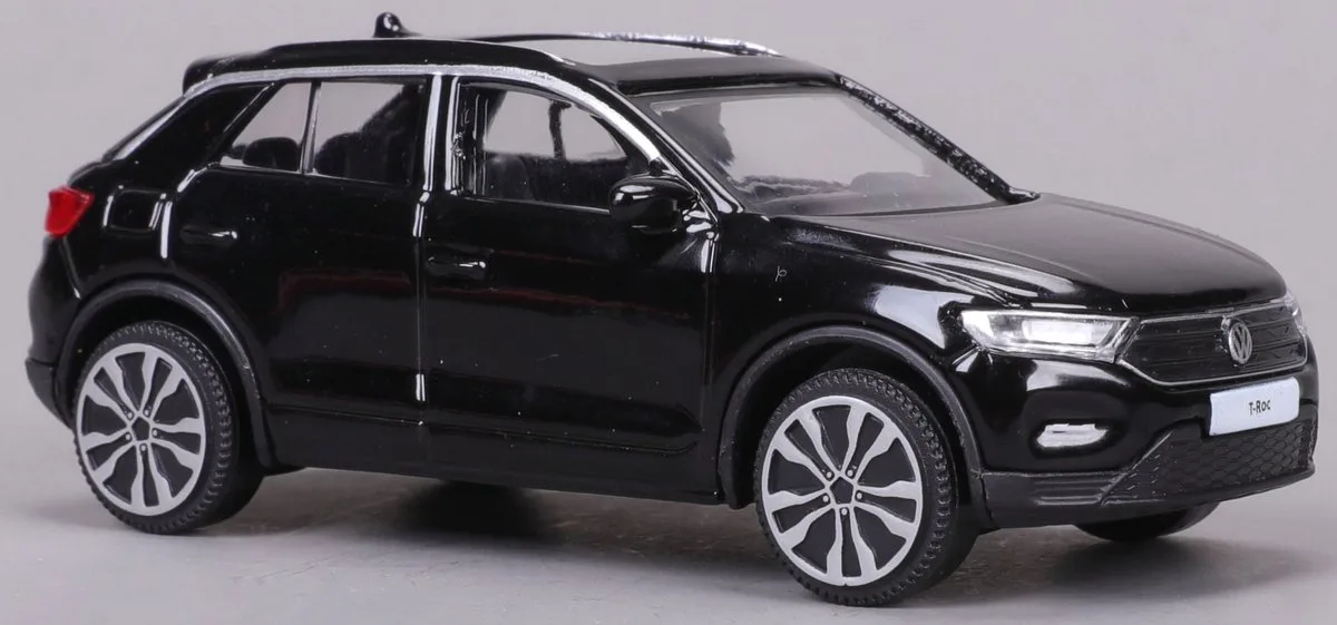 T-ROC 2021 - Limited Edition - schaalmodel - modelauto - schaal 1:43 van Bburago in Zwart – productfoto