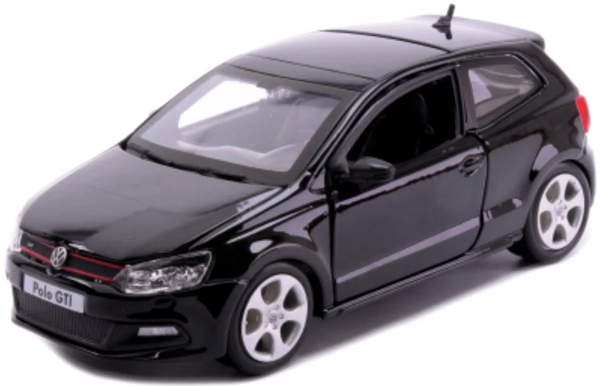 Volkswagen Polo - Modelauto - Schaal 1:24 de Bburago en Noir – photo du produit