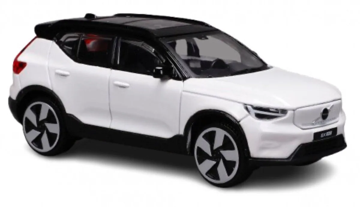 Volvo EX40 Limited Edition - schaalmodel - modelauto - schaal 1:43 van Bburago in Wit, Zwart – productfoto