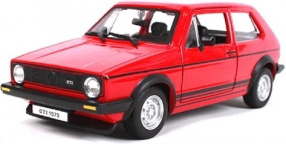 VW Golf 1 GTI 1:24 Auto by Bburago in Multicolour – product photo