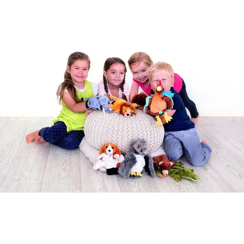 Handpop - 18 cm von Beleduc in Kip – Produktfoto 2 von 3