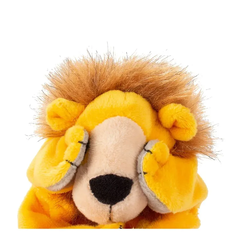 Handpop Leeuw Teddy van Beleduc – productfoto 2 van 5