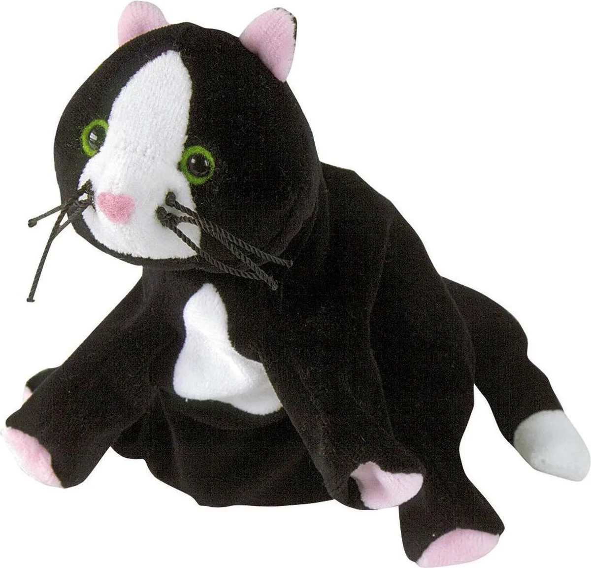 Kat Speelhandschoen - Handpop de Beleduc en Noir – photo du produit