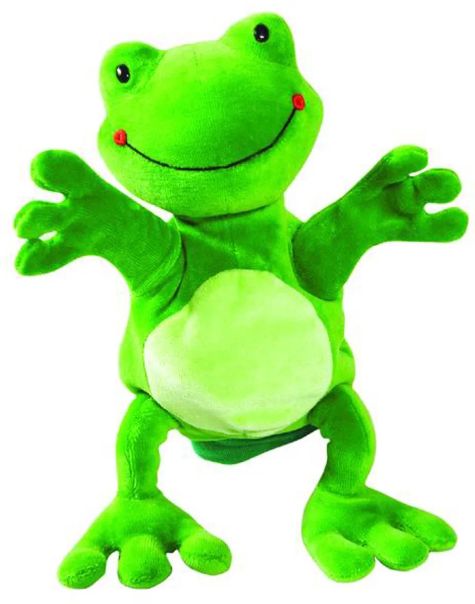 Kikker Speelhandschoen - Handpop de Beleduc en Vert – photo du produit