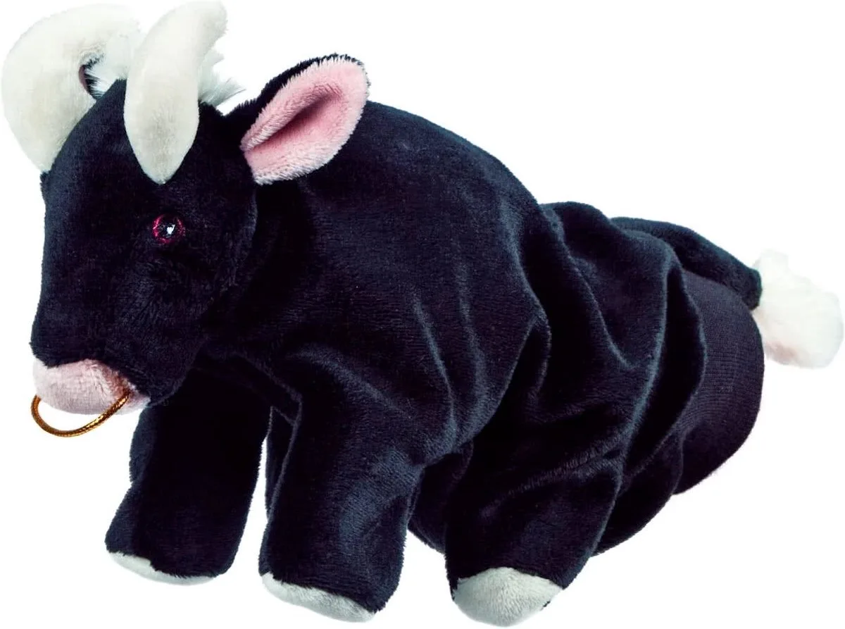 Stier Speelhandschoen - Handpop de Beleduc en Noir – photo du produit
