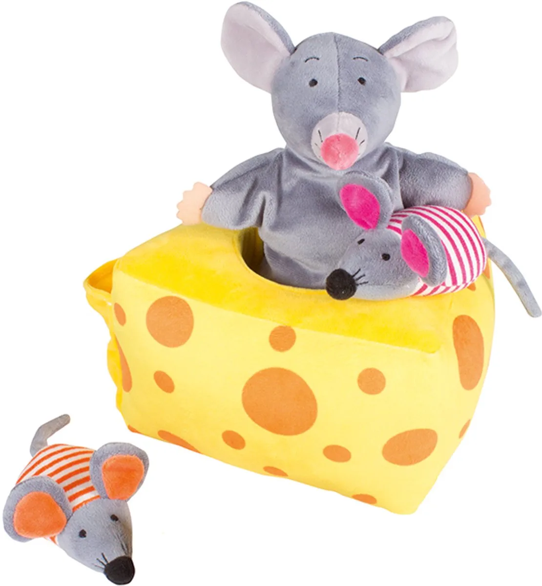 Vertelpop mila de muis en vriendjes de Beleduc en Multicolore – photo du produit