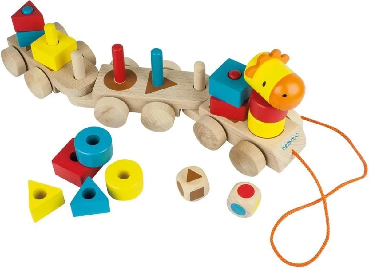 Vormpjes Trein 18007 by Beleduc in Multicolour – product photo