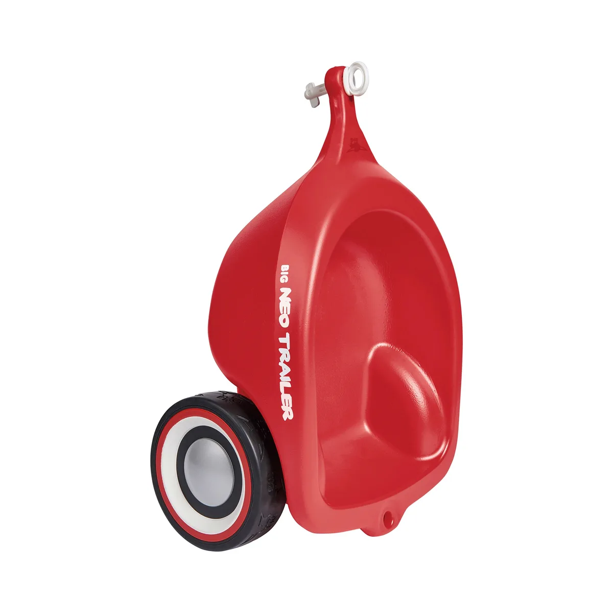 Anhänger Bobby Car Neo Trailer von BIG in Rot, 49 × 29 × 21 mm – Produktfoto