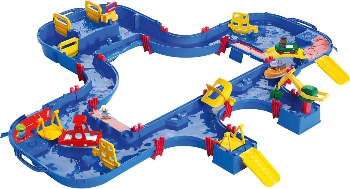 AquaPlay 1544 145x160 cm ab 3 Jahren Wasserbahn von BIG in MegaLockBox – Produktfoto