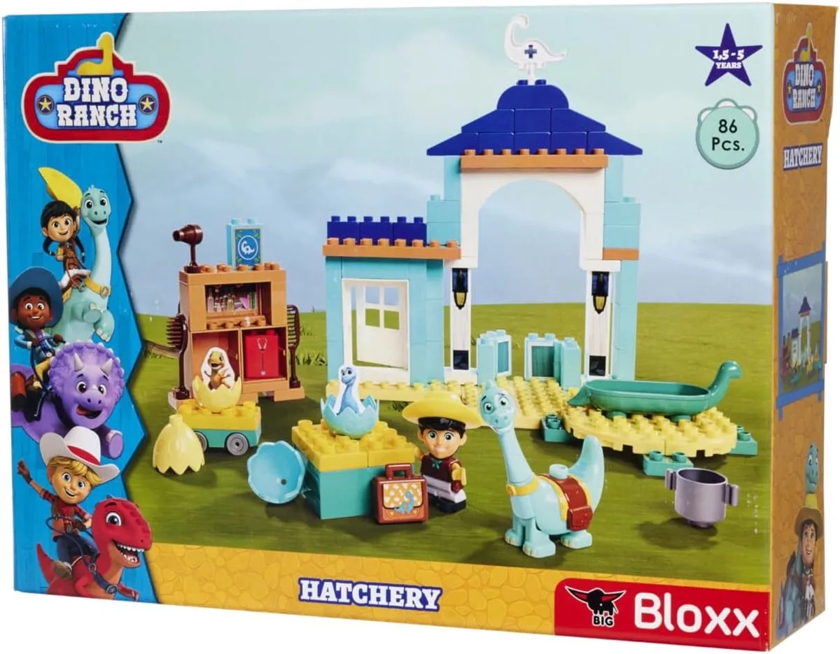 Bloxx Dino Ranch van BIG in Blauw – productfoto