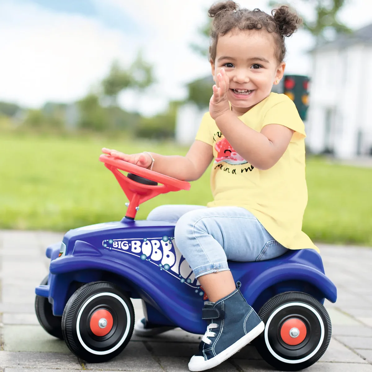 Bobby Car Classic Ocean von BIG in Blau, 58 × 30 × 38 mm – Produktfoto