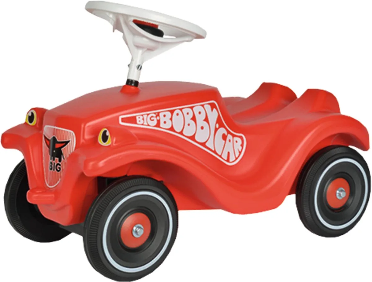 Bobby Car Classic - Vanaf 1 jaar - Loopauto van BIG in Rood – productfoto