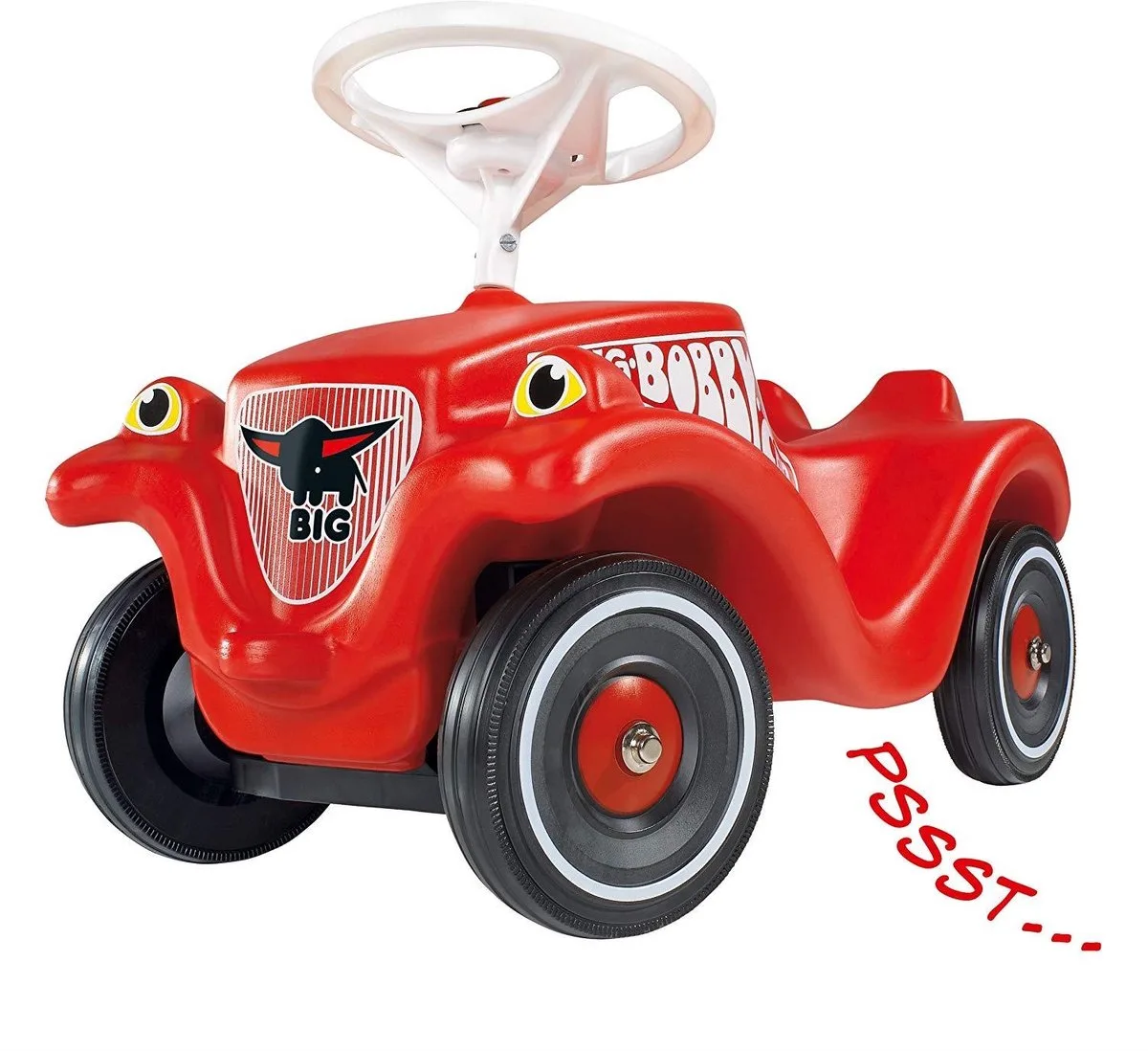 Bobby Car+Whisp.Wheels+Shoe Care de BIG en Multicolore – photo du produit