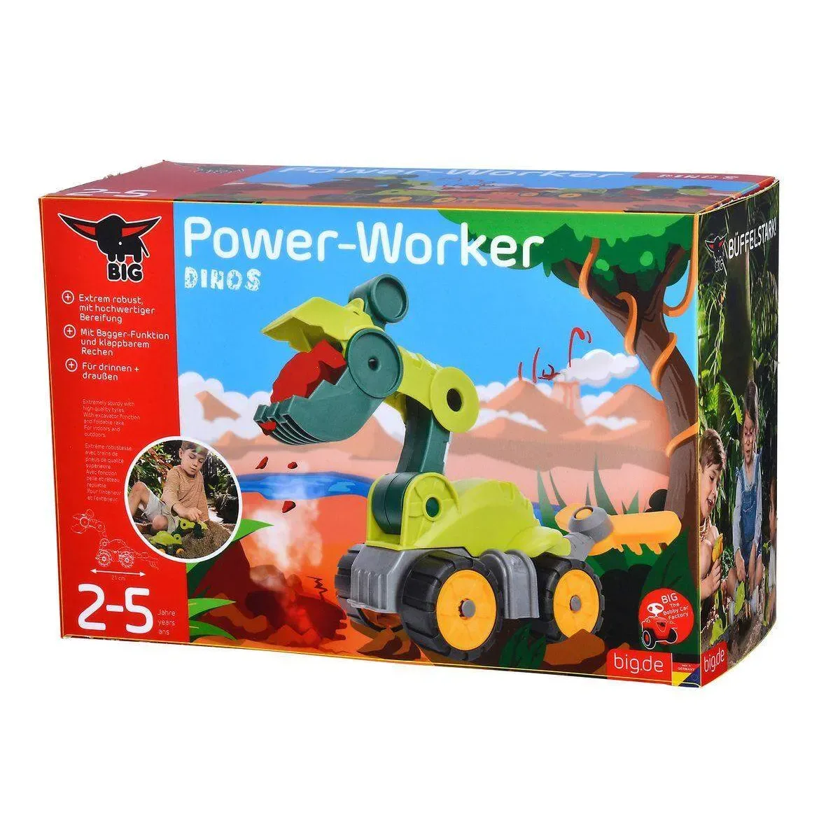 Power Worker - Mini Dino T-Rex von BIG – Produktfoto