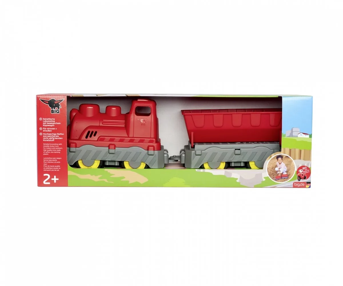 Power Worker, Trein, 2 jaar, Kunststof von BIG in Rot – Produktfoto