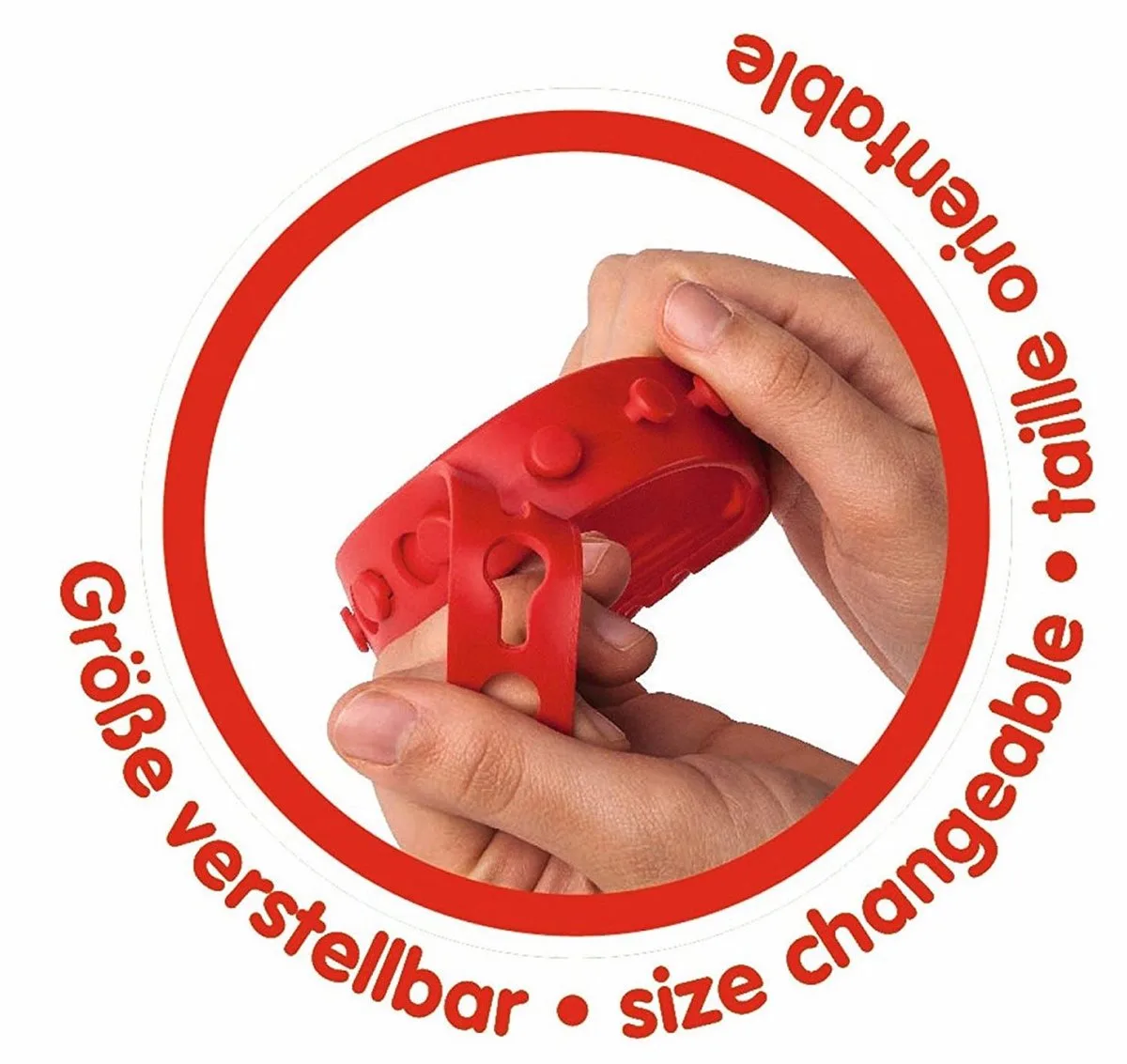 Shoe-Care, Schutzkappe von BIG in Rot – Produktfoto