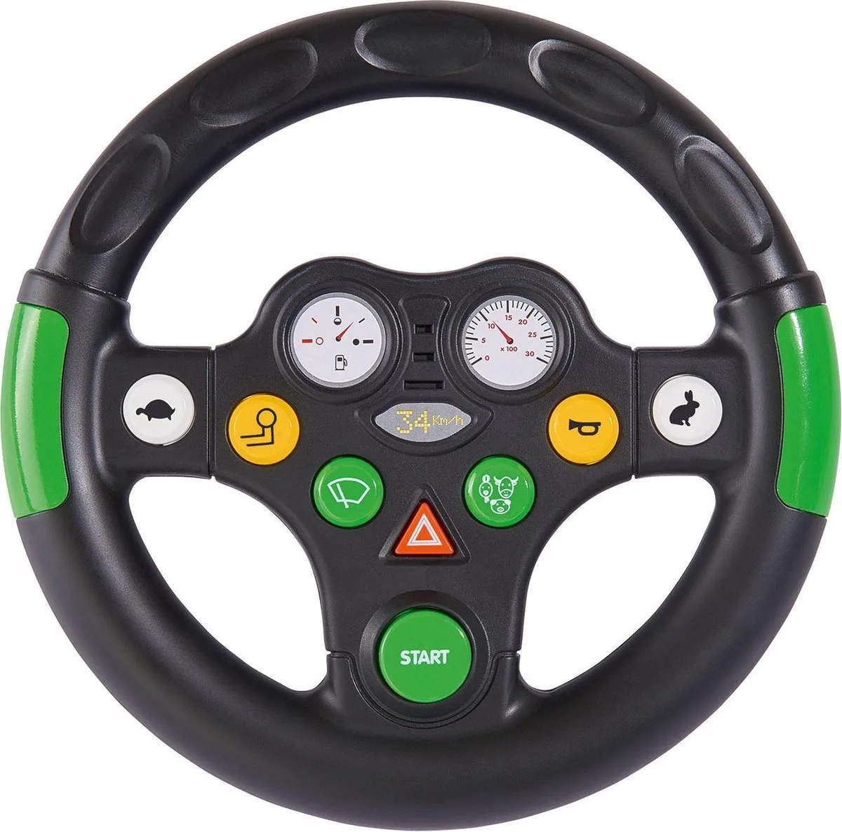 Tractor-Sound-Wheel, Räder-Set von BIG in Grün – Produktfoto