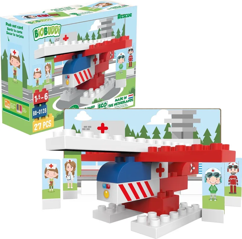 Biobuddi Blouwblokken Rescue Set 27st von BiOBUDDi in Mehrfarbig – Produktfoto