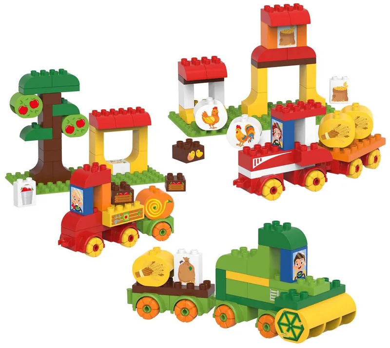 Education BIG Bouwblokken - Op de Boerderij by BiOBUDDi in Multicolour – product photo