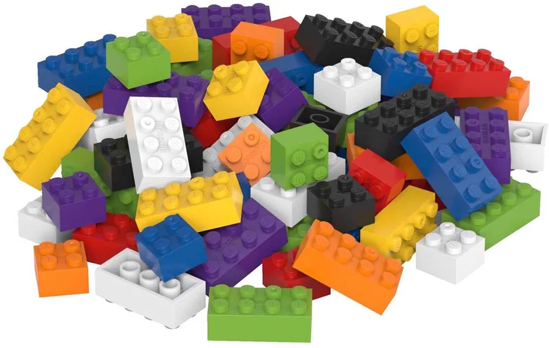 Education Small Bouwblokken - 150dlg. by BiOBUDDi in Multicolour – product photo