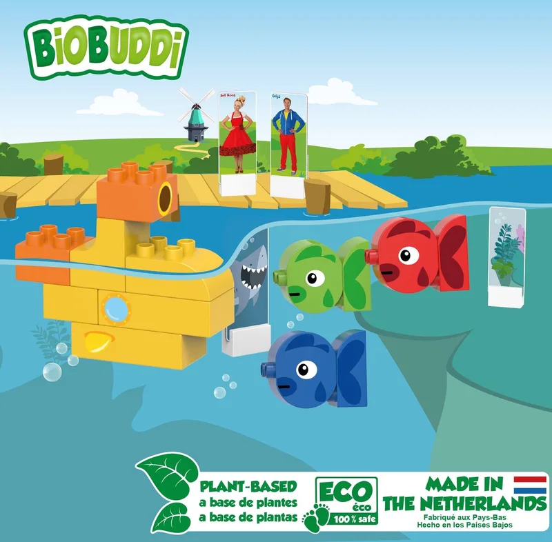 Juf Roos Drie kleine visjes - 28 delig by BiOBUDDi in .diverse – product photo