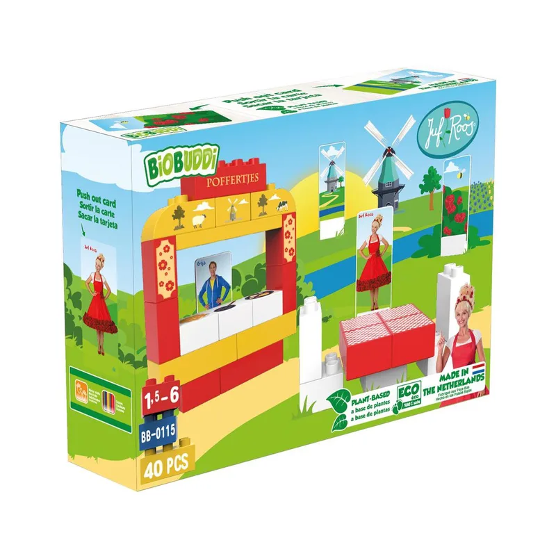 Juf Roos - Smakelijk Eten - 37 delig Past op Duplo !! - Jongens en Meisjes - Speelgoed - Cadeau Tip !! by BiOBUDDi in .diverse – product photo