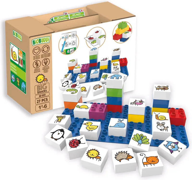 Leer Dieren kennen - BB-0001 by BiOBUDDi in Multicolour – product photo