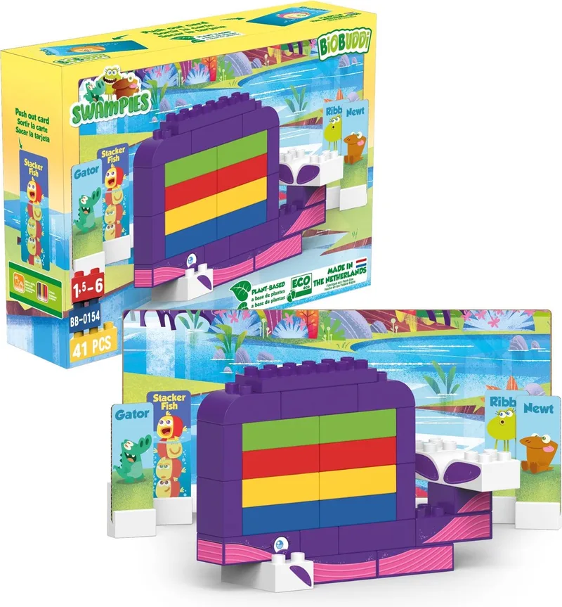 Swampies - Rainy - 45 delig by BiOBUDDi in Multicolour – product photo
